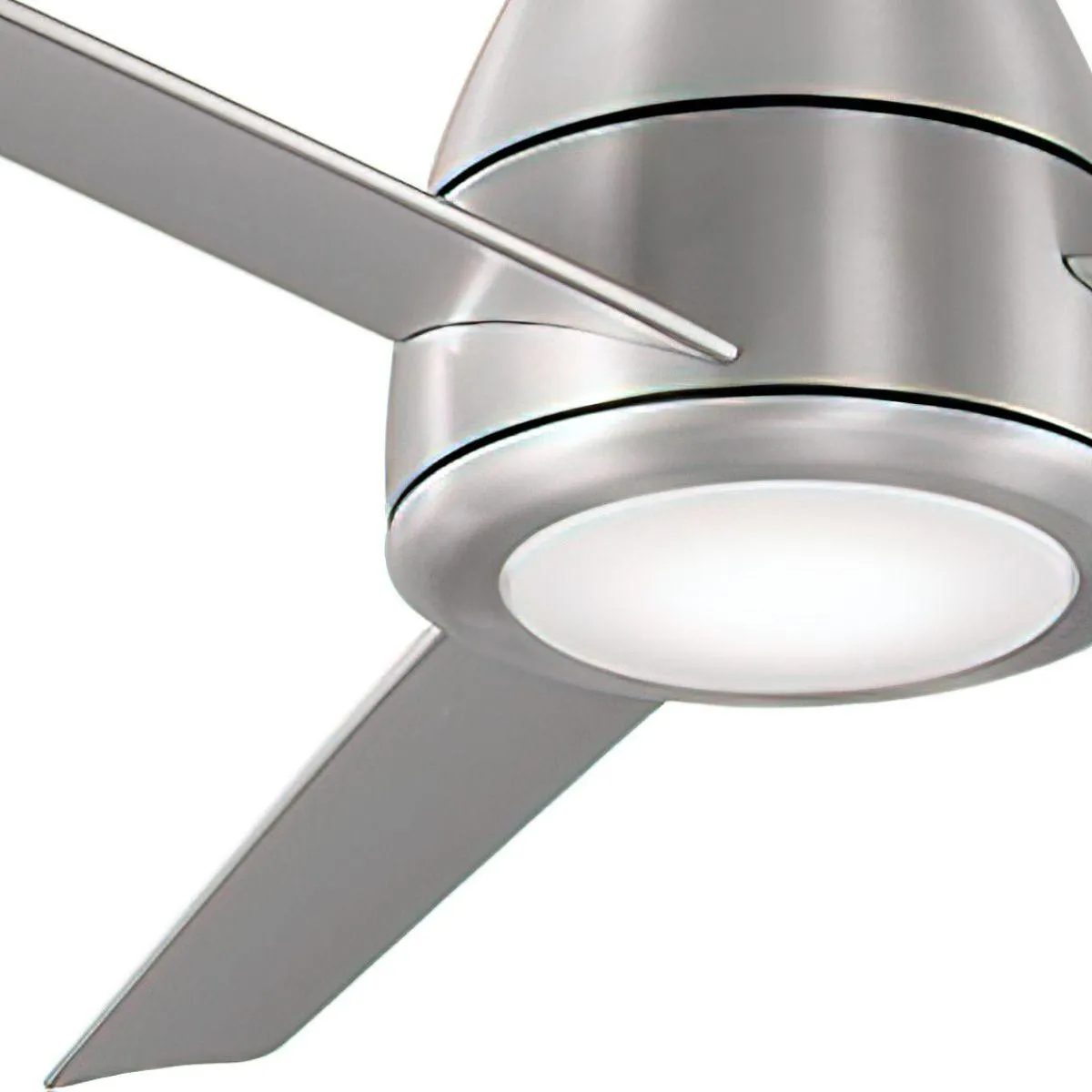 Tip Top 52 Inch Brushed Aluminum LED 3000K Smart Ceiling Fan