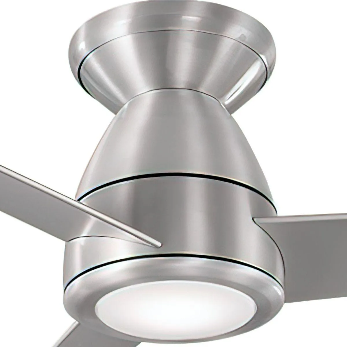 Tip Top 52 Inch Brushed Aluminum LED 3000K Smart Ceiling Fan