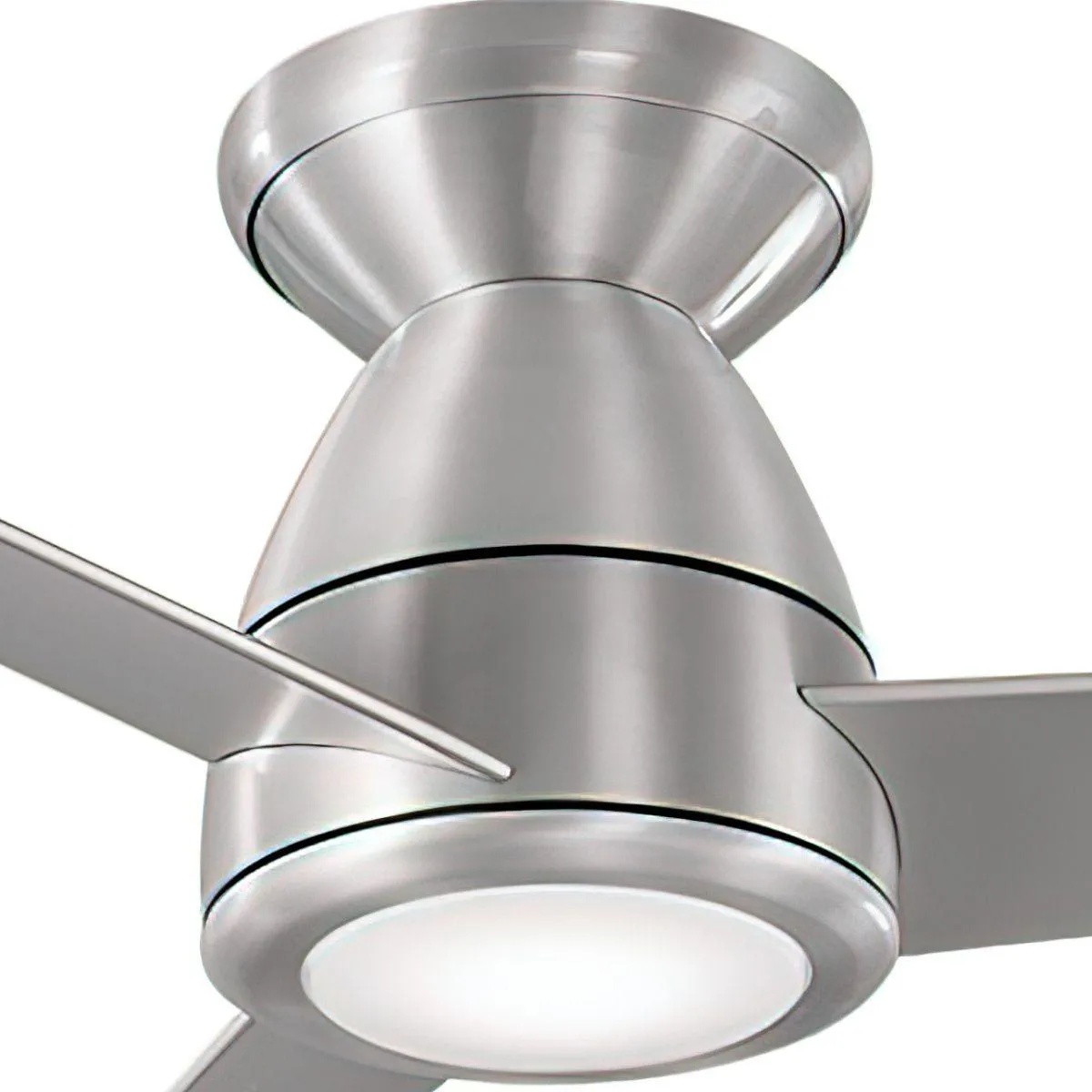 Tip Top 52 Inch Brushed Aluminum LED 3500K Smart Ceiling Fan