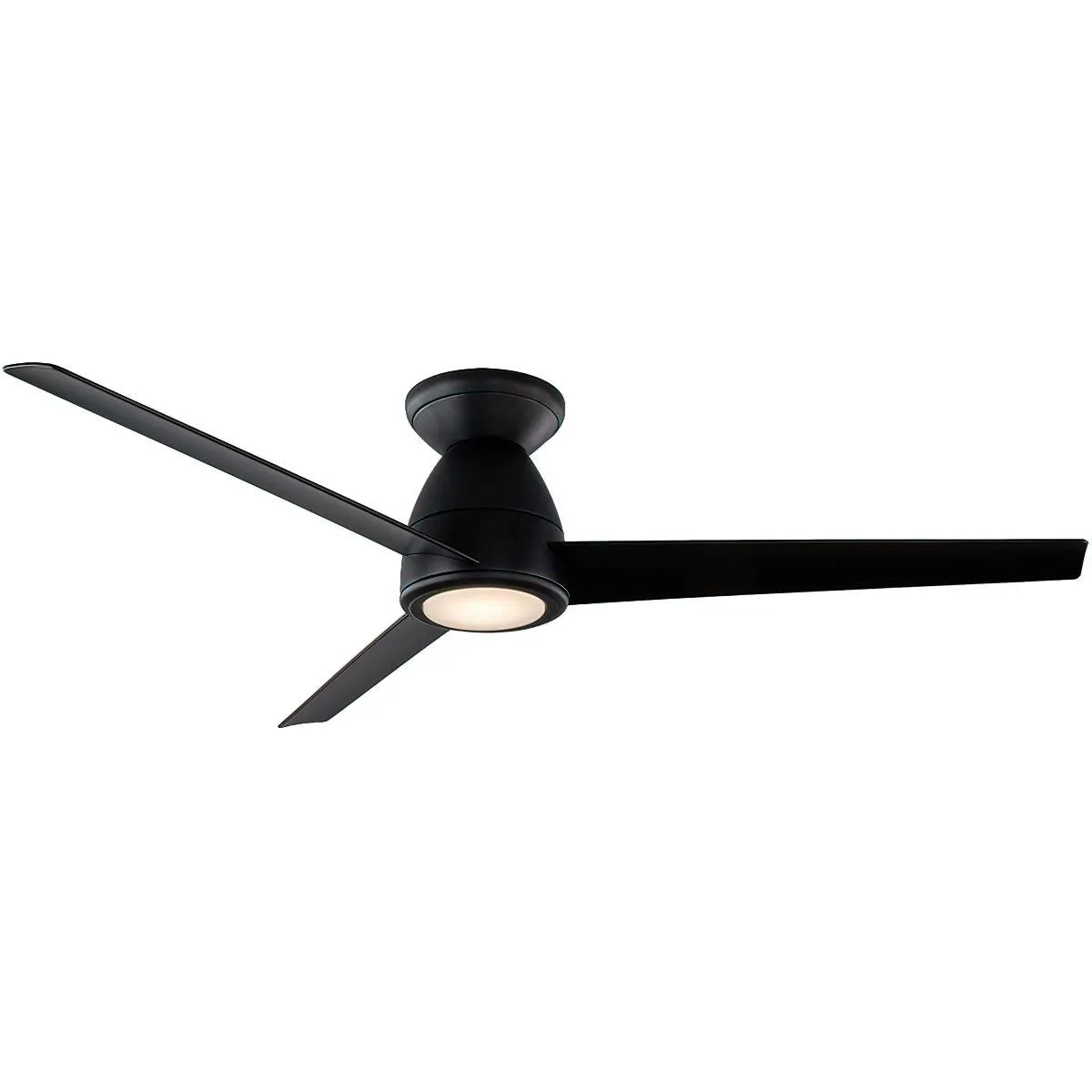 Tip Top 52 Inch Matte Black LED 3000K Smart Ceiling Fan