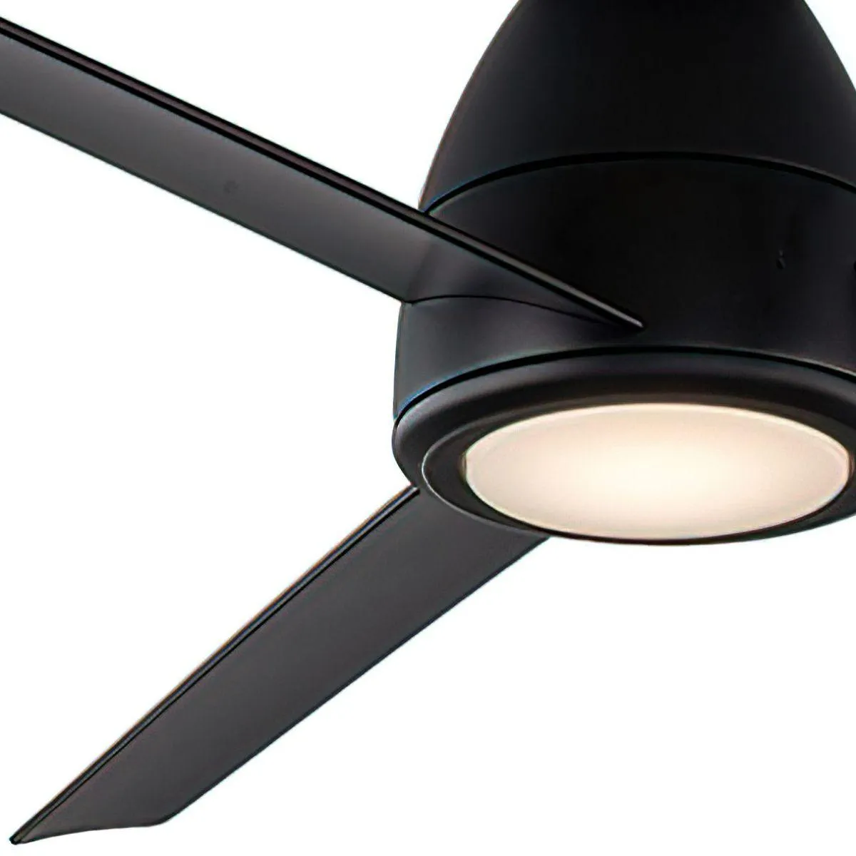 Tip Top 52 Inch Matte Black LED 3000K Smart Ceiling Fan