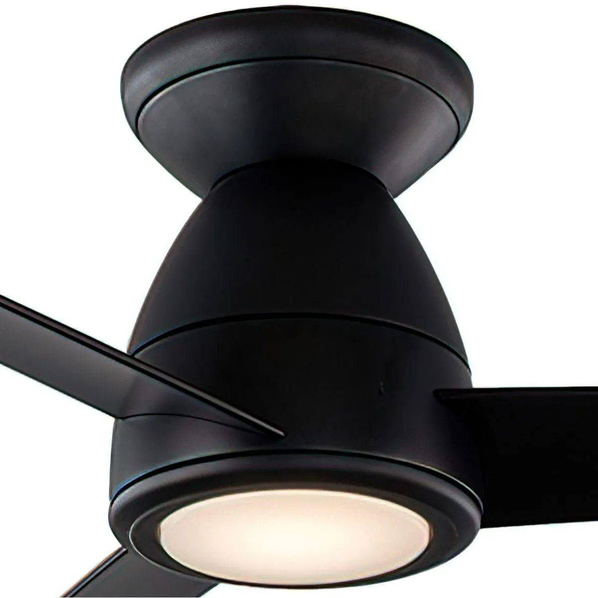Tip Top 52 Inch Matte Black LED 3000K Smart Ceiling Fan
