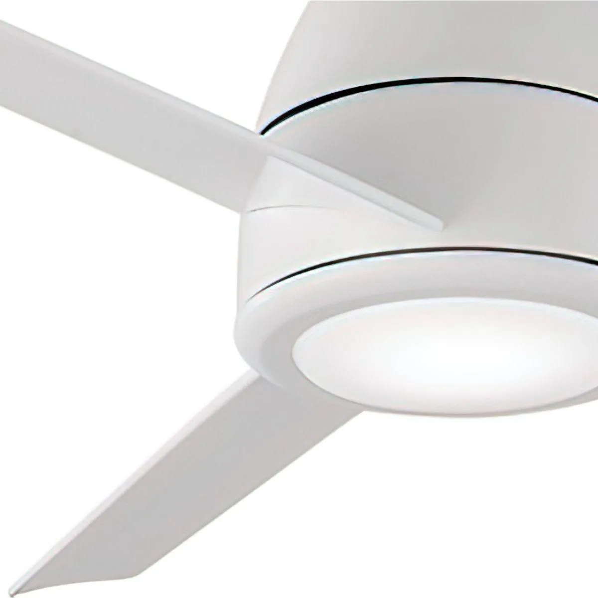 Tip Top 52 Inch Matte White LED 2700K Smart Ceiling Fan