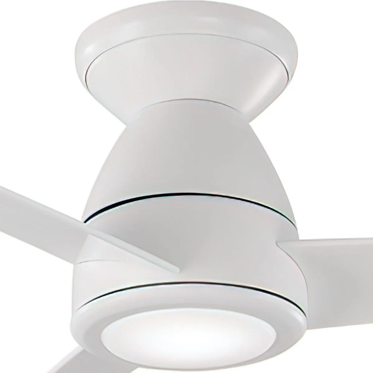 Tip Top 52 Inch Matte White LED 3000K Smart Ceiling Fan