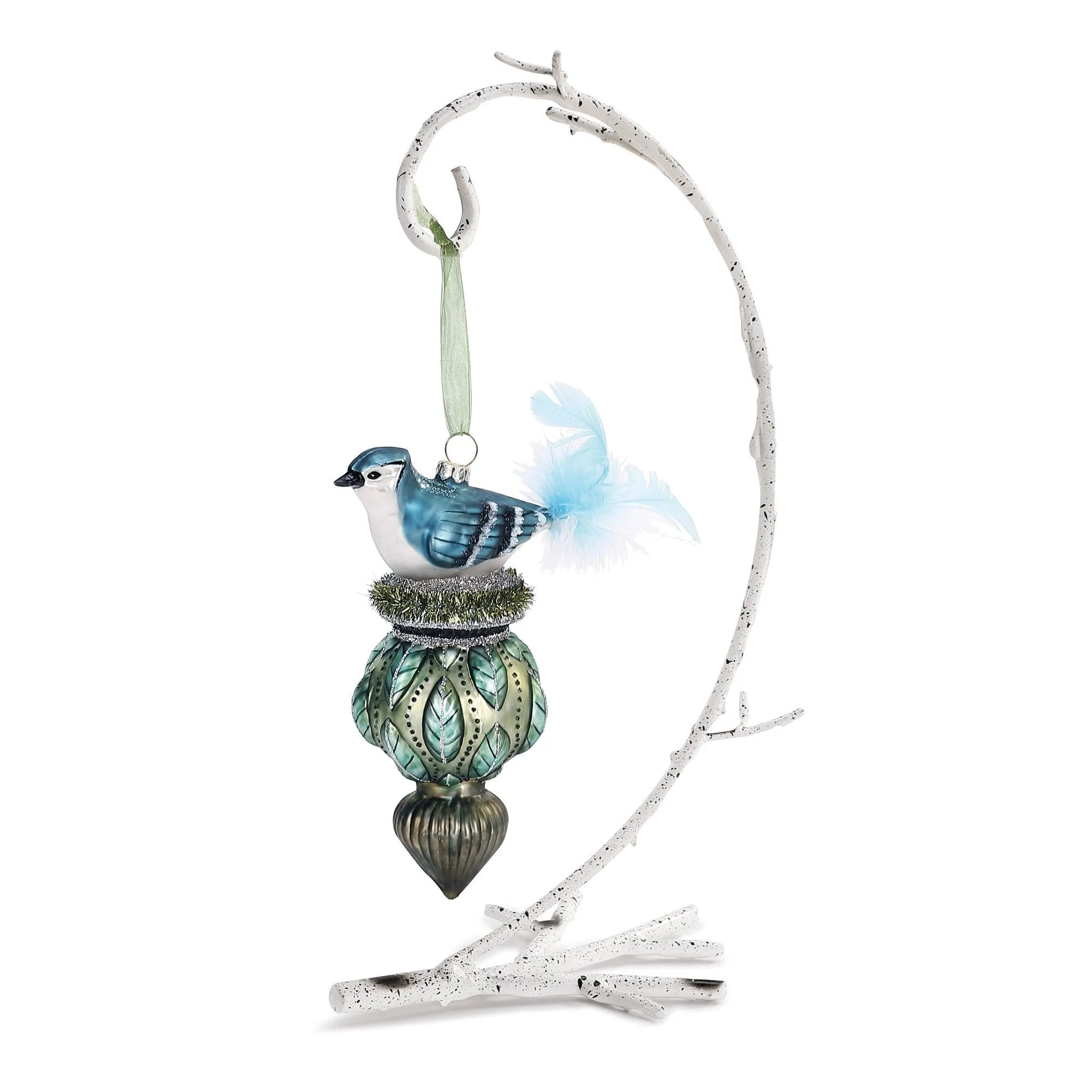 Tree Branch Ornament Stand
