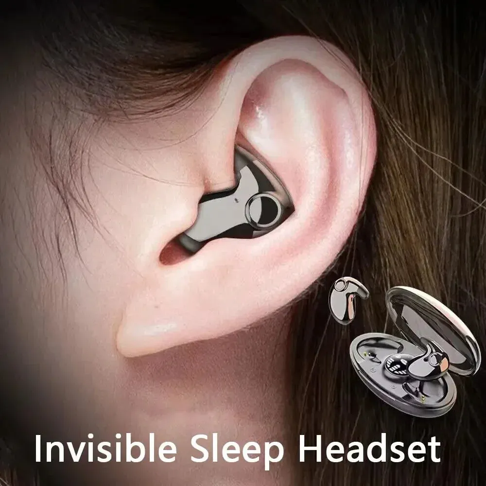 Ultra-Thin Noise-Cancelling Sleep Headphones