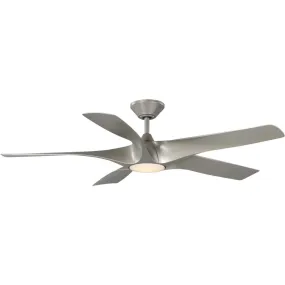 Vernal 60" Ceiling Fan in Painted Nickel
