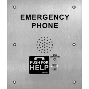 Viking E-1600-TP-IPEWP ADA Compliant VoIP Emergency Phones with Built-In Dialer and Digital Voice Announcer