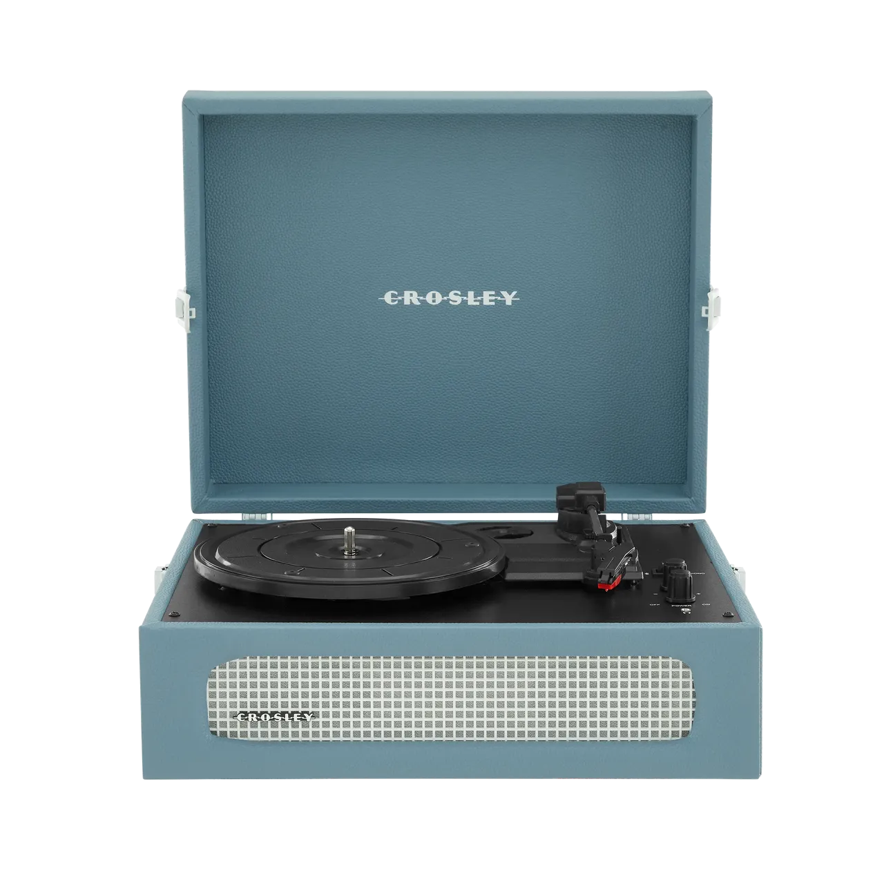VOYAGER 2-WAY BLUETOOTH RECORD PLAYER | BLUE
