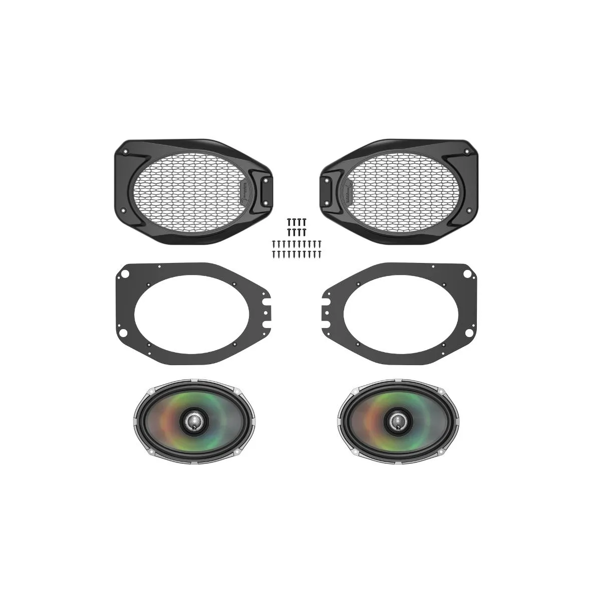 VSPJP69OE - 6" x 9" Speaker Kit for 2018  Jeep Wrangler  / Jeep Gladiator 2DR - 4DR