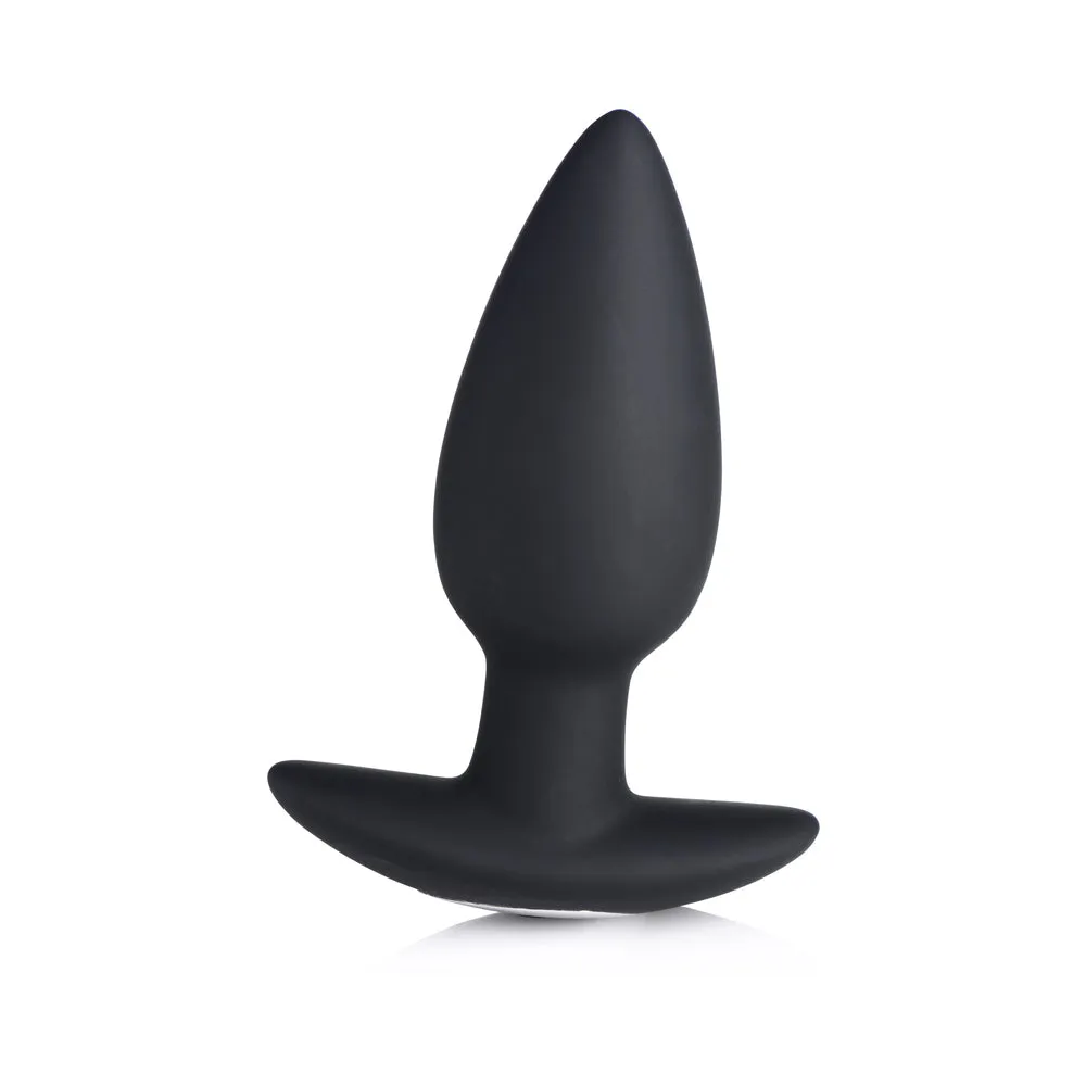 Whisperz Voice Activated 10X Vibrating Butt Plug with Remote