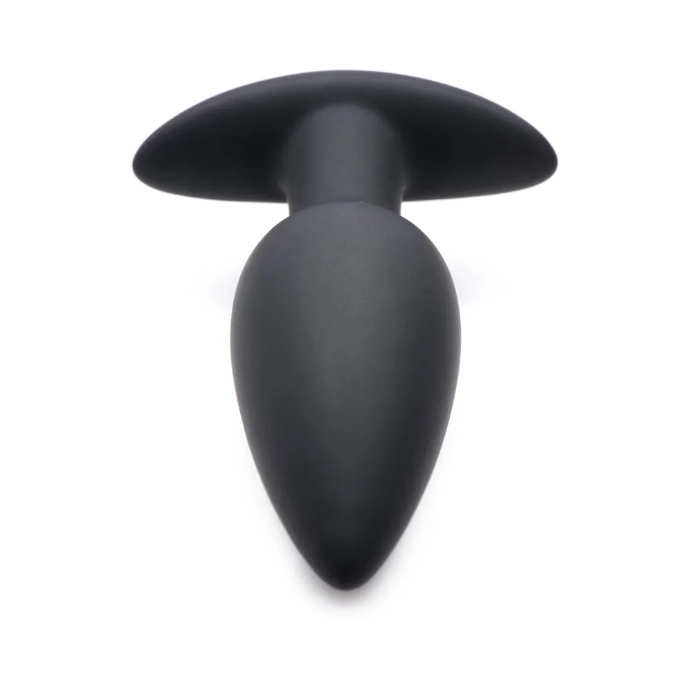 Whisperz Voice Activated 10X Vibrating Butt Plug with Remote