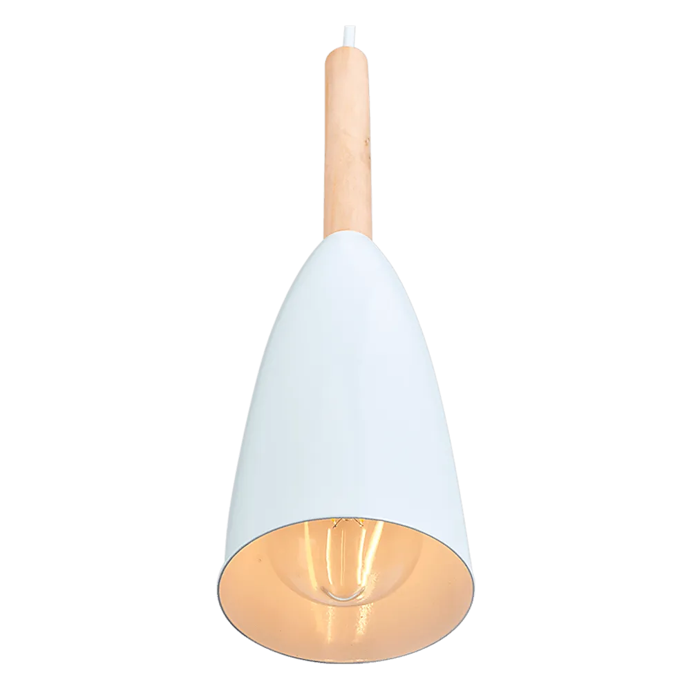 White Pendant Lighting Kitchen Lamp Modern Pendant Light Bar Wood Ceiling Lights