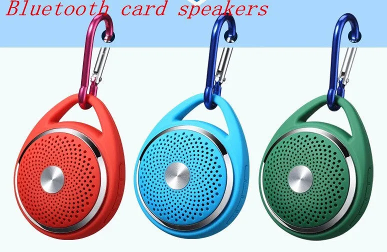 Wireless bluetooth card speakers portable mobile mini bike outdoor small audio car subwoofer