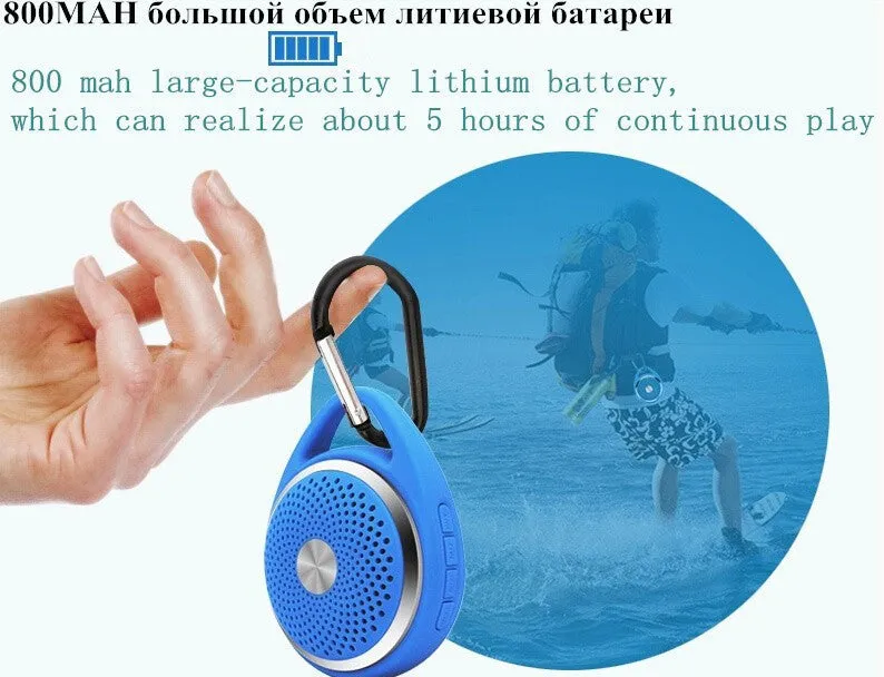 Wireless bluetooth card speakers portable mobile mini bike outdoor small audio car subwoofer