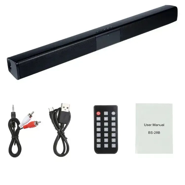 Wireless Bluetooth Sound Bar Speaker System Super Power Sound Speaker Wired Wireless Surround Stereo Home Theater TV Projector