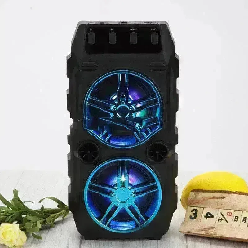 Wireless Bluetooth Speaker Dual Speakers Outdoor Portable Loud Speaker