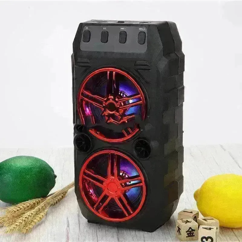 Wireless Bluetooth Speaker Dual Speakers Outdoor Portable Loud Speaker