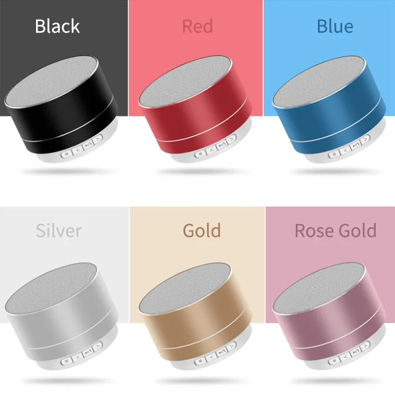 Wireless Bluetooth Speaker Subwoofer Portable Mini