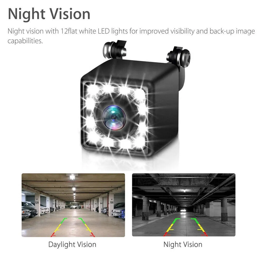 Wireless Reverse Backup Camera HD Night Vision Waterproof Rear
