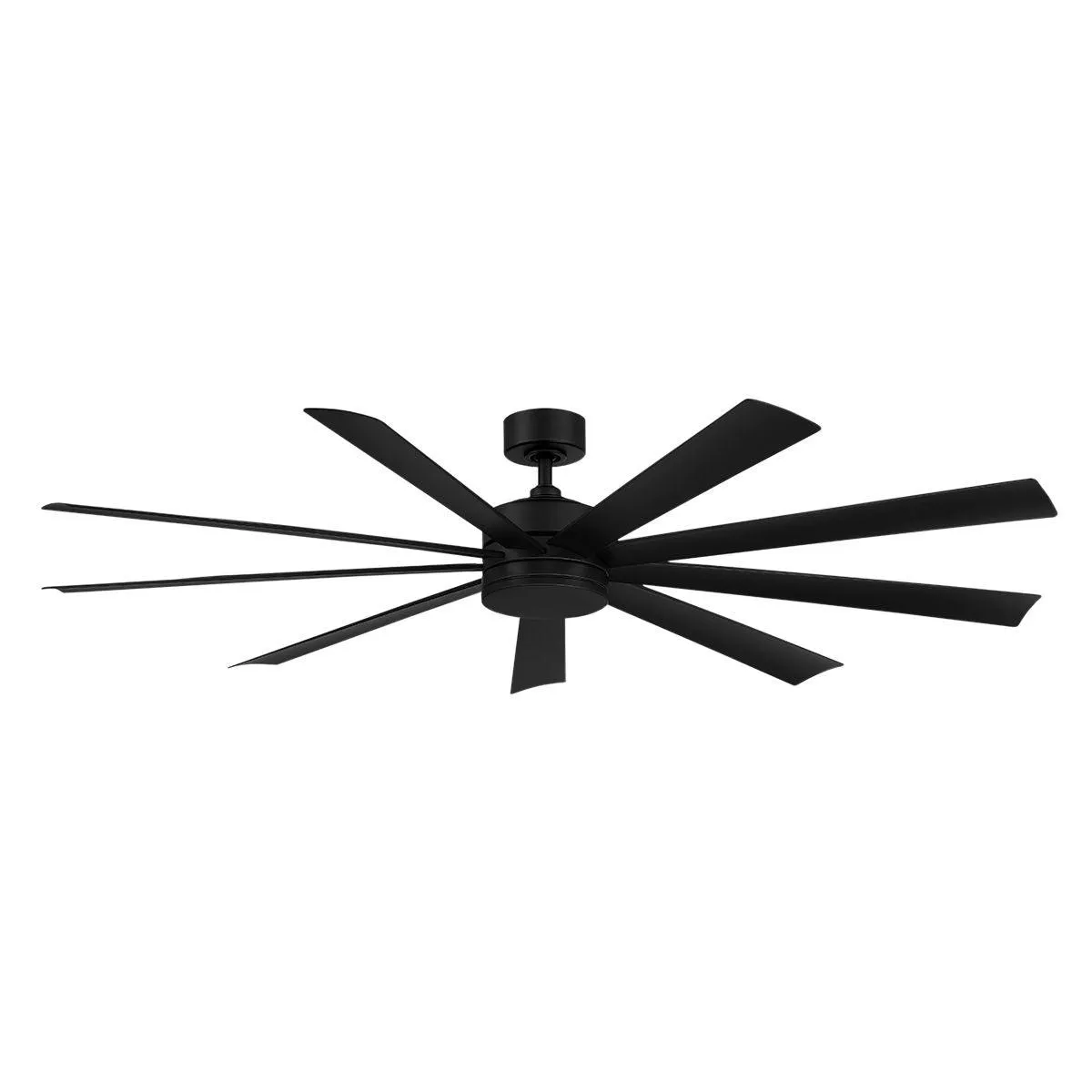 Wynd XL 72 Inch Matte Black Windmill LED Smart Ceiling Fan
