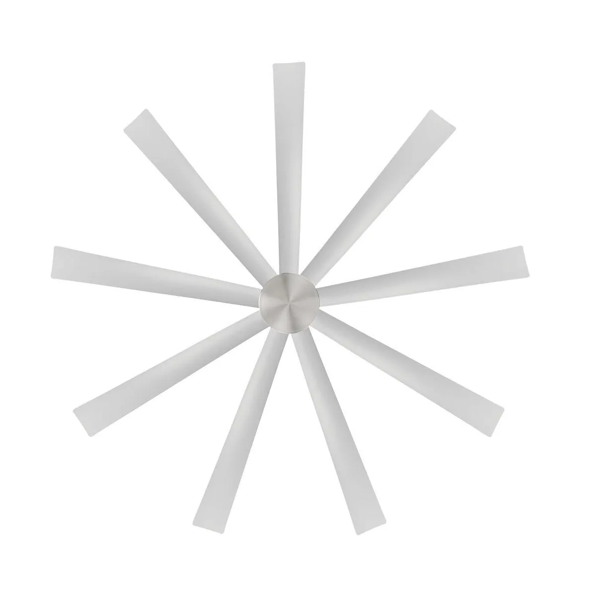 Wynd XL 72 Inch Stainless Steel Windmill LED Smart Ceiling Fan