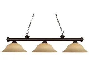 Z-Lite Riviera Bronze & Golden Mottle Table Light