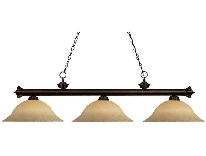 Z-Lite Riviera Bronze & Golden Mottle Table Light