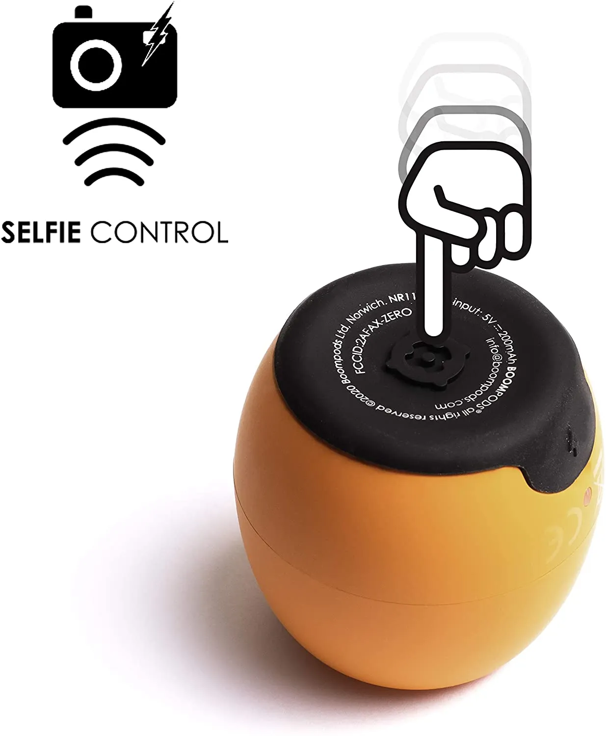 ZERO Mini Wireless Bluetooth Speaker - Orange
